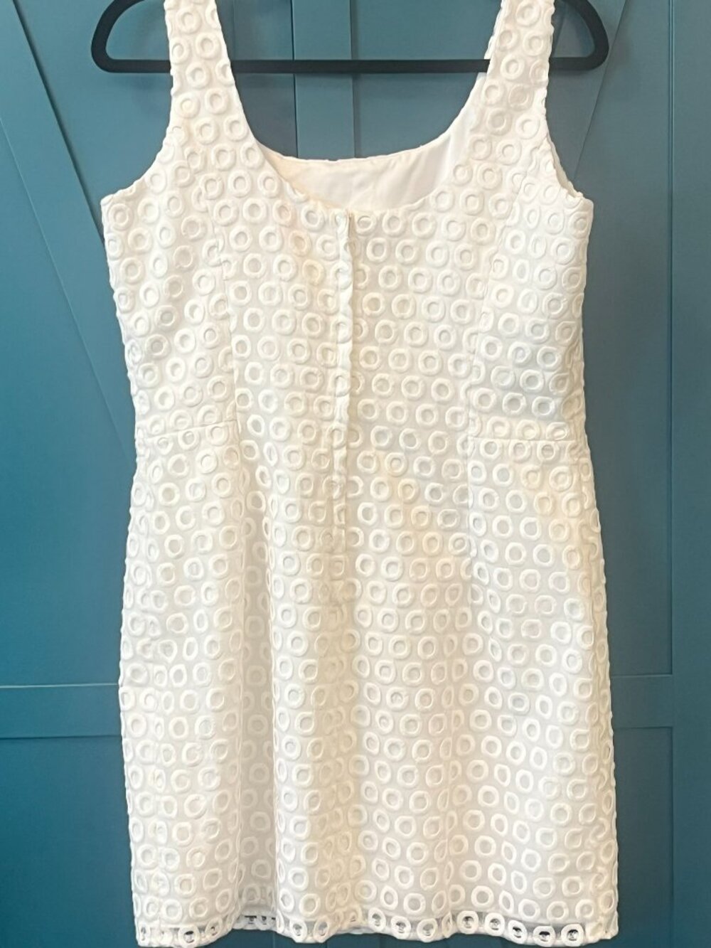 Lilly Pulitzer Meredith Shift Dress in Resort White Size 12 - Picture 3 of 6